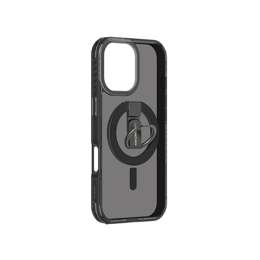Amazingthing Titan Pro Serisi iPhone 17 M-safe Şarj Özellikli Yüzük Standlı Kılıf Amazingthing Titan Pro Serisi iPhone 17 M-safe Şarj Özellikli Yüzük Standlı Kılıf